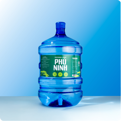 Nước Khoáng Phú Ninh Bình 19L có vòi