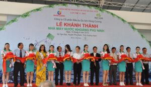 INAUGURATION OF PHU NINH MINERAL WATER PLANT