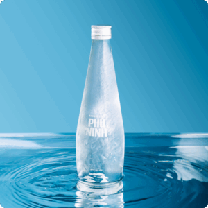 450ml Phú Ninh Mineral Glass Bottle