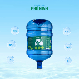 Nước Khoáng Phú Ninh Bình 19L không vòi