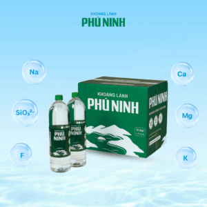 1.5L Phu Ninh Mineral Water ( 12 bottles/per box)